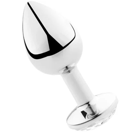 SECRETPLAY - ANALPLUG AUS TRANSPARENTEM ALUMINIUM, 8 CM - Vanelion Paradise