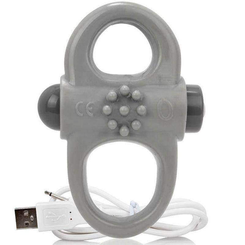 SCREAMING O - WIEAUFLADBARER VIBRIERRING YOGA GRAU - Vanelion Paradise