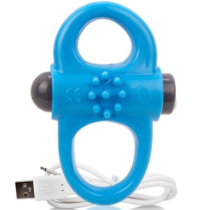 SCREAMING O - WIEAUFLADBARER VIBRIERRING YOGA BLAU - Vanelion Paradise