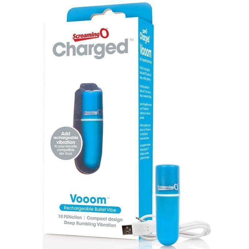 SCREAMING O - WIEAUFLADBARES VIBRIERENDES BULLET VOOOM BLAU - Vanelion Paradise