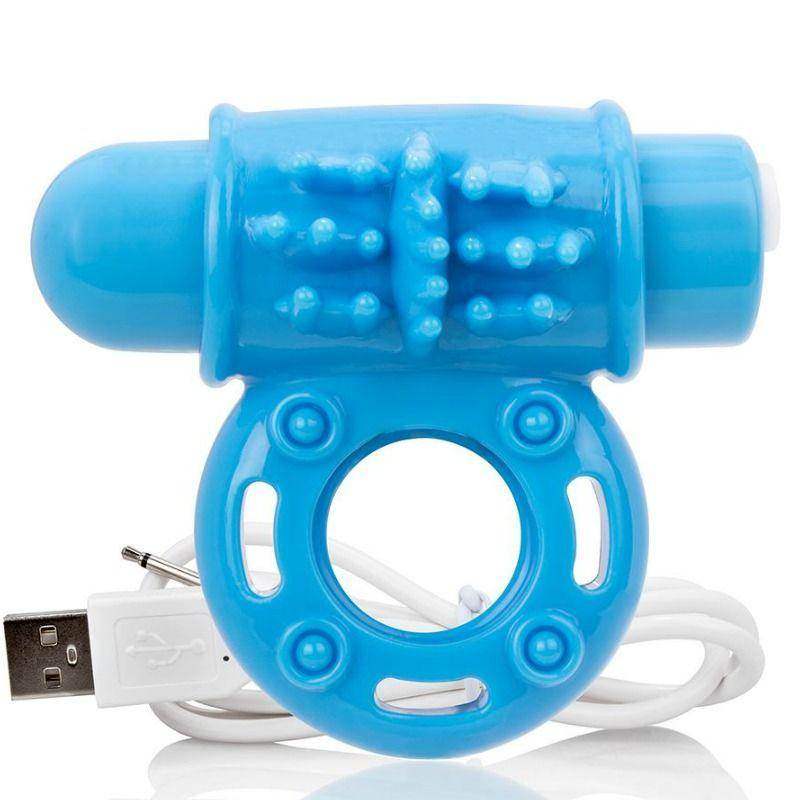 SCREAMING O - BLAU WIEAUFLADBARER VIBRATOR WOW-RING - Vanelion Paradise