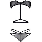 LEG AVENUE - NET KÖRPERGURT UND G-STRING 81538 - EINHEITSGRÖSSE - Vanelion Paradise