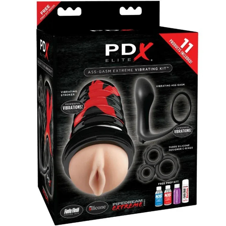 PDX ELITE - ASS-GASM EXPLOSION KIT VAGINA DESIGN - Vanelion Paradise