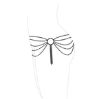 BIJOUX - MAGNIFIQUE METALLKETTE SCHMUCKSTÜCK FÜR SILBERNE TAILLE - Vanelion Paradise