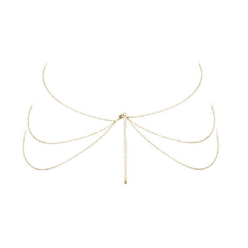BIJOUX - MAGNIFIQUE METALLKETTEN FÜR DEN KÖRPER 8 GOLD - Vanelion Paradise