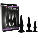 PRETTY LOVE - ANALPLUGS SILIKON INITIATIONS KIT - Vanelion Paradise
