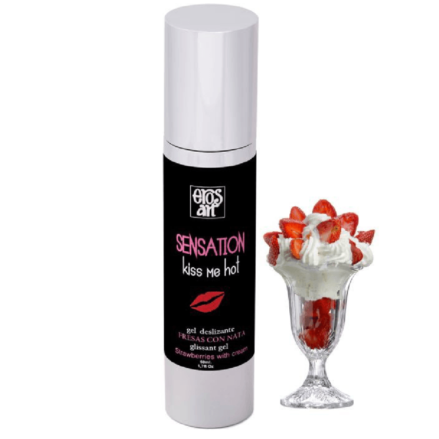 EROS-ART - SENSATTION NATÜRLICHES SCHMIERMITTEL ERDBEER MIT CREME 50 ML