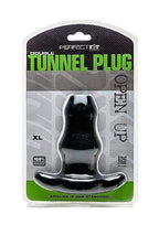 PERFECT FIT BRAND - DOPPELTUNNEL PLUG XL GROSS SCHWARZ - Vanelion Paradise