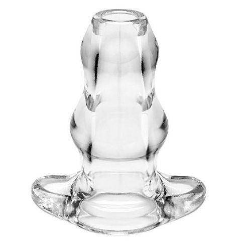 PERFECT FIT BRAND - DOPPELTUNNEL PLUG XL GROSS TRANSPARENT - Vanelion Paradise