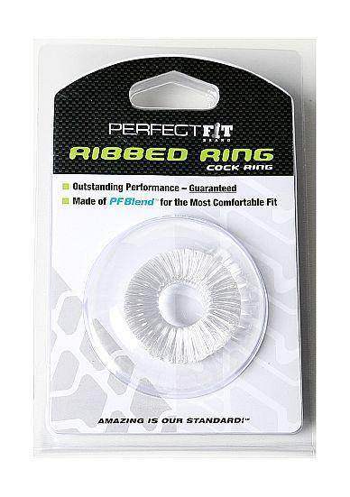 PERFECT FIT BRAND - RIBBED RING TRANSPARENT - Vanelion Paradise