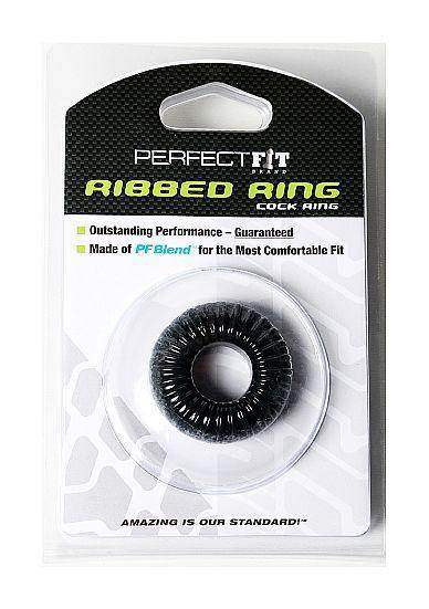 PERFECT FIT BRAND - RIBBED RING SCHWARZ - Vanelion Paradise