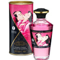 SHUNGA - MASSAGEÖL MIT WÄRMEEFFEKT, INTENSIVEM HIMBEERGESCHMACK, 100 ML - Vanelion Paradise