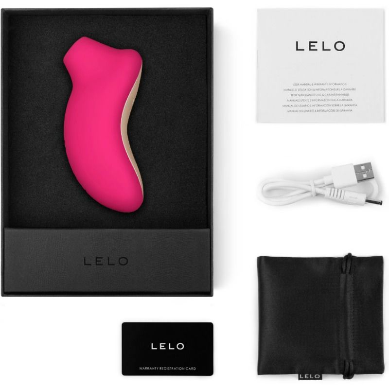 LELO - KLITORIS-STIMULATOR SONA KIRSCHFARBE