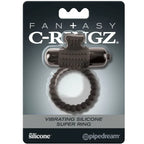 FANTASY C-RINGZ - SCHWARZER VIBRATIONSRING AUS SILIKON - Vanelion Paradise