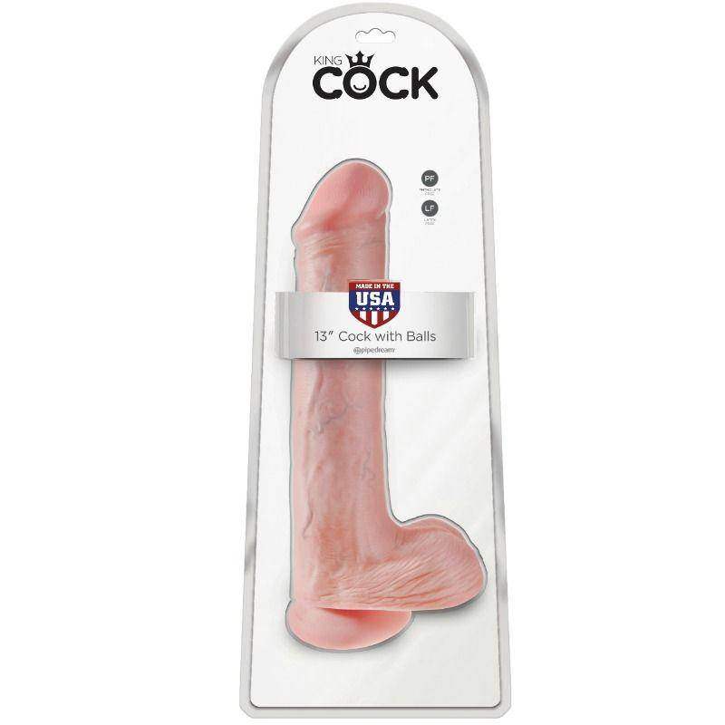 KING COCK - HAHN MIT EIER 33 CM FLEISCH - Vanelion Paradise