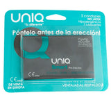 UNIQ Smart Kondome (3 Stk) – Latexfrei, Pre-Erection - Vanelion Paradise