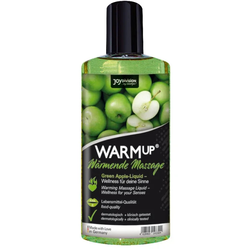 JOYDIVISION WARMUP - WARMUP GRÜNES APFEL-MASSAGEÖL - 150 ML - Vanelion Paradise