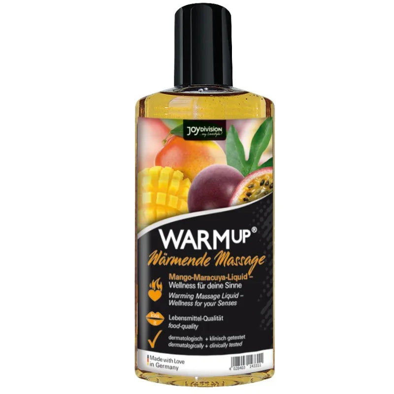 JOYDIVISION AQUAGLIDE - WARMUP MANGO- UND MARACUYA-MASSAGEÖL 150 ML - Vanelion Paradise