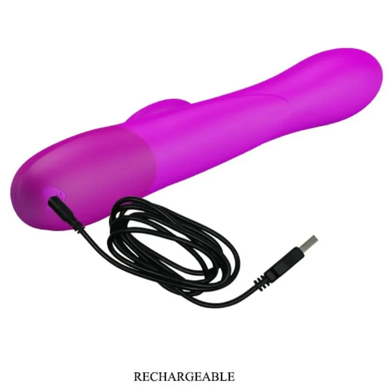 PRETTY LOVE - DEMPSEY WIEDERAUFLADBARER AUFBLASBARER VIBRATOR - Vanelion Paradise
