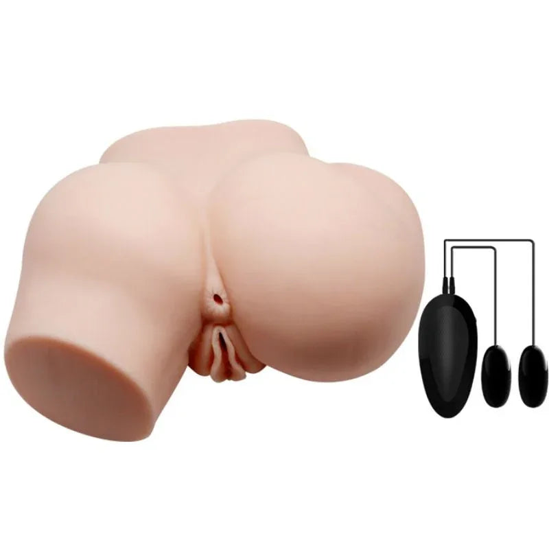 CRAZY BULL - HINTERN MIT REALISTISCHER VAGINA UND ANUS UND VIBRATION - Vanelion Paradise