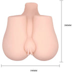 CRAZY BULL - REALISTISCHE VAGINA UND ANUS MIT VIBRATIONSPOSITION 3 - Vanelion Paradise