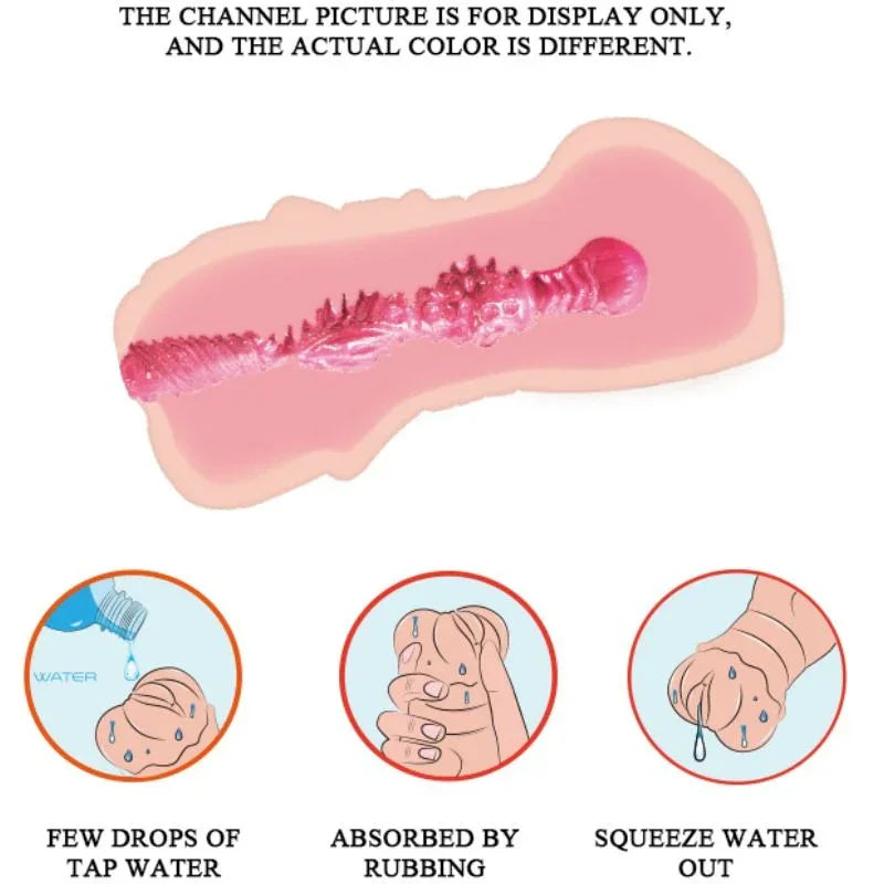 CRAZY BULL - WATER SKIN VAGINA MASTURBADOR MIT VIBRIERENDEN KUGELN - Vanelion Paradise