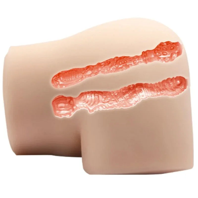 CRAZY BULL - REALISTISCHE VAGINA UND ANUS MIT VIBRATIONSPOSITION 4 - Vanelion Paradise