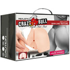 CRAZY BULL - REALISTISCHE VAGINA UND ANUS MIT VIBRATIONSPOSITION 4 - Vanelion Paradise