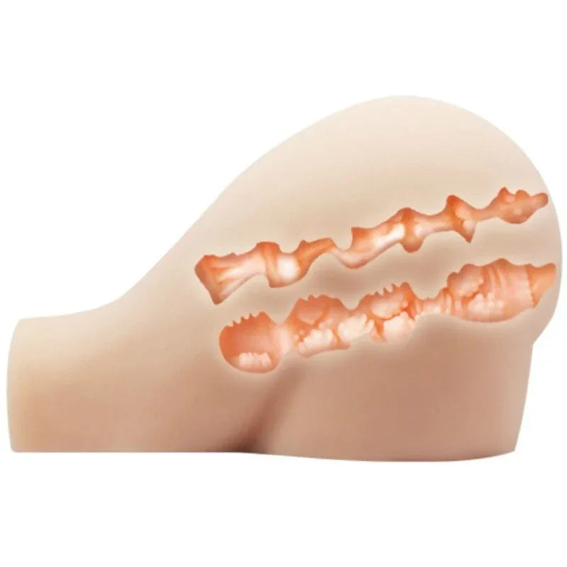 CRAZY BULL - REALISTISCHE VAGINA UND ANUS MIT VIBRATIONSPOSITION 8 - Vanelion Paradise