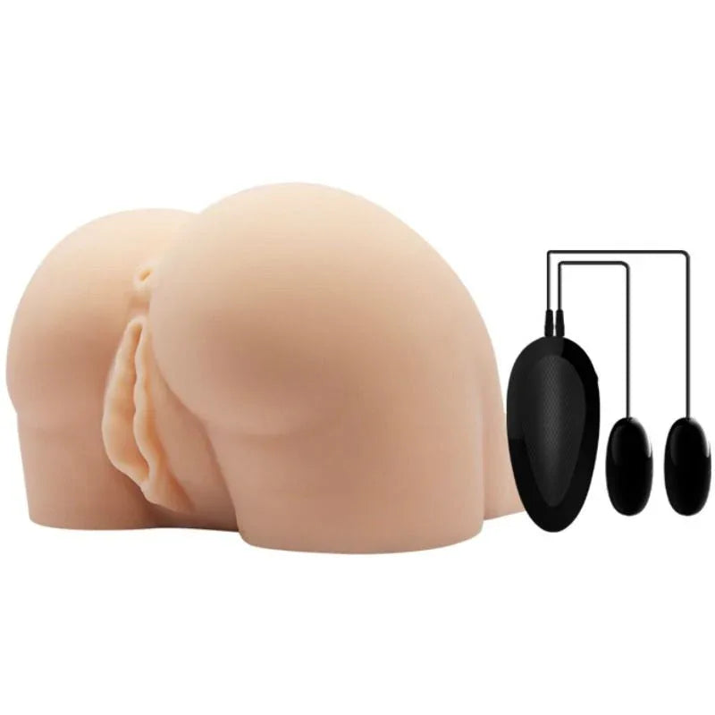 CRAZY BULL - REALISTISCHE VAGINA UND ANUS MIT VIBRATIONSPOSITION 8 - Vanelion Paradise