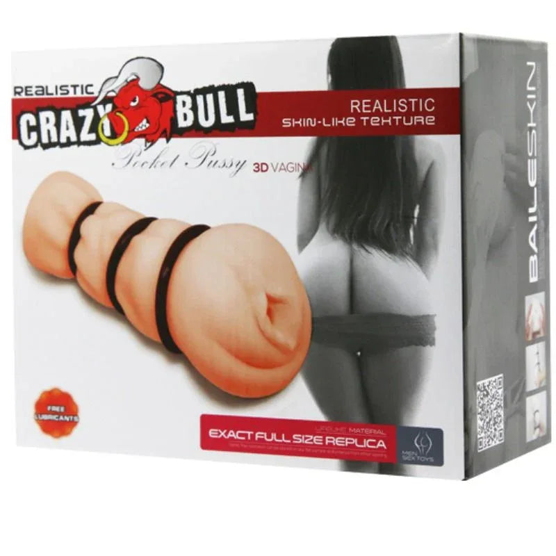 CRAZY BULL - VAGINA MASTURBATOR MIT RINGEN - Vanelion Paradise