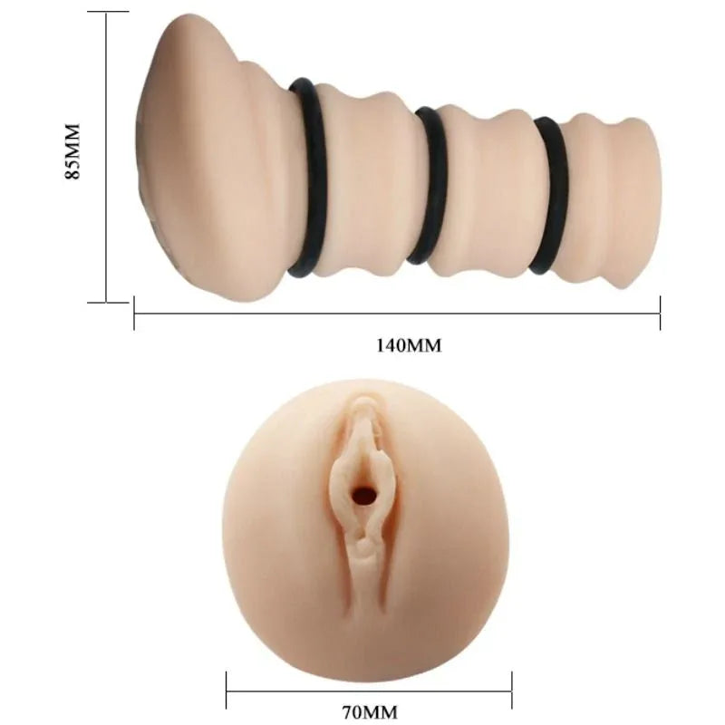 CRAZY BULL - MASTURBADOR MIT RINGEN VAGINA MODELL 2 - Vanelion Paradise