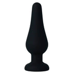 INTENSE - ANALPLUG PIPO M SCHWARZES SILIKON 11 CM - Vanelion Paradise