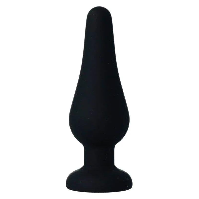 INTENSE - ANALPLUG PIPO M SCHWARZES SILIKON 11 CM - Vanelion Paradise