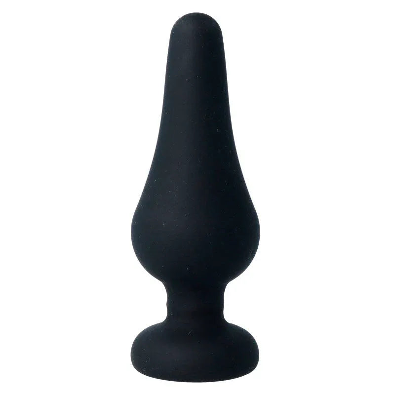 INTENSE - ANALPLUG PIPO L SCHWARZES SILIKON 13 CM - Vanelion Paradise