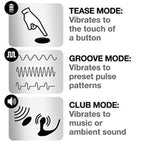 OHMIBOD - HERO 3.0H CLUB VIBE PLUG FERNBEDIENUNG - Vanelion Paradise