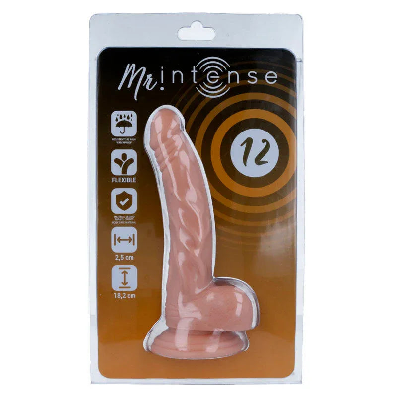 MR INTENSE - 12 REALISTIC PENIS 18.2 CM -O- 2.5 CM - Vanelion Paradise