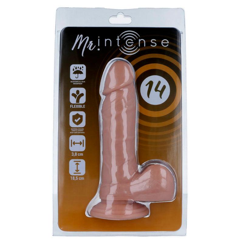 MR INTENSE - 14 REALISTISCHER PENIS 18.5 CM -O- 3.8 CM