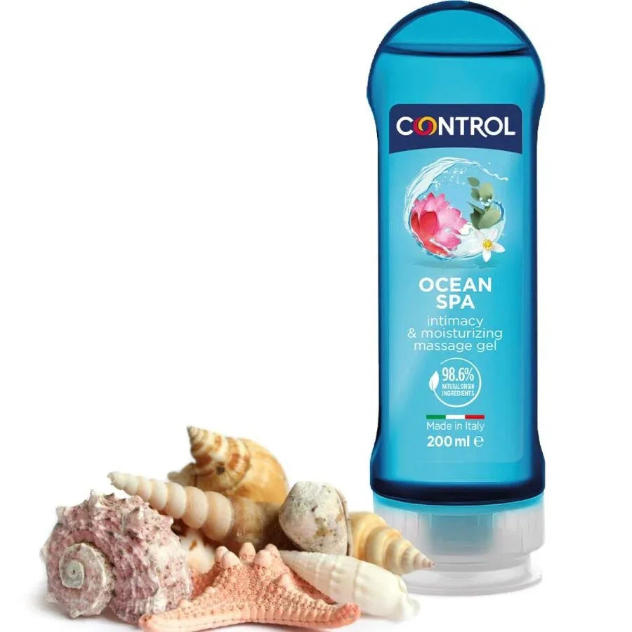 CONTROL - 2 EN 1 MASSAGE & VERGNÜGEN MITTELMEER 200 ML - Vanelion Paradise