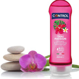 CONTROL - 2 EN 1 MASSAGE & VERGNÜGEN THAI PASSION 200 ML - Vanelion Paradise