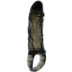 BAILE - PENIS EXTENDER COVER MIT GURT FÜR HODEN SCHWARZ 13.5 CM - Vanelion Paradise