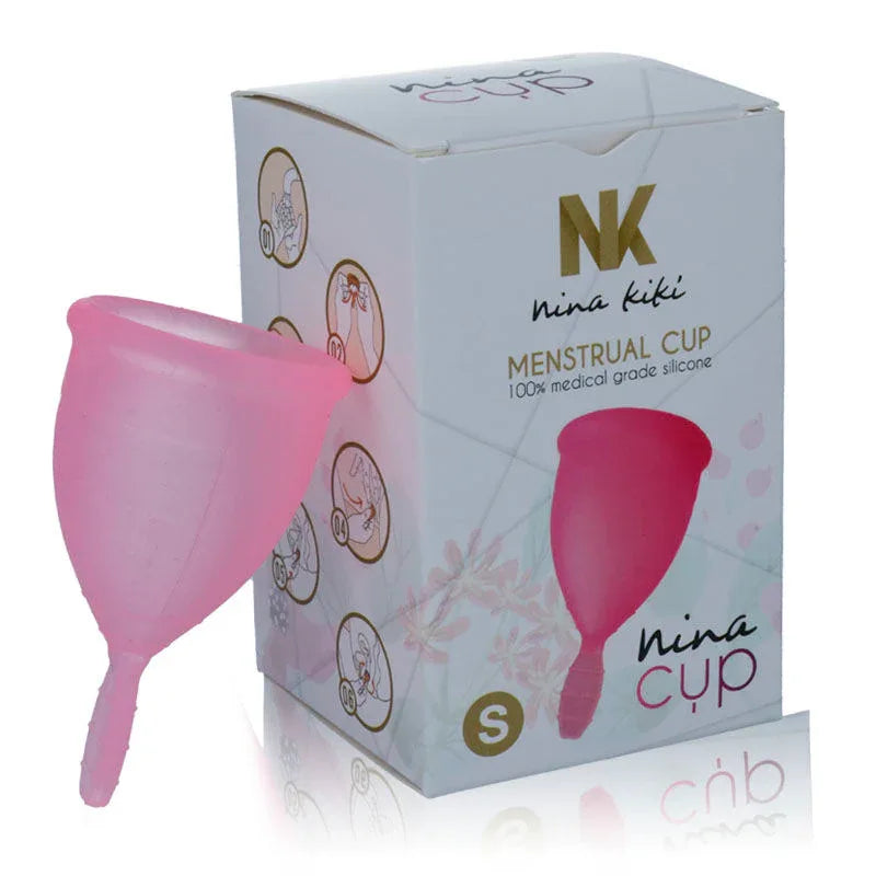 NINA KIKÍ - MENSTRUAL CUP ROSA - GRÖSSE S - Vanelion Paradise