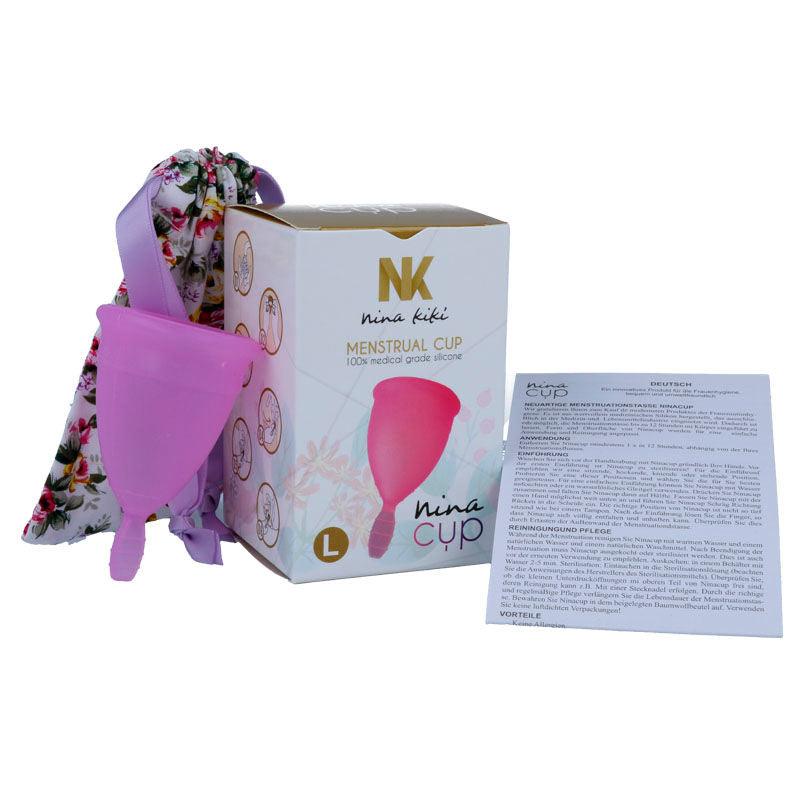 NINA KIKÍ - MENSTRUAL CUP LILA - GRÖSSE L