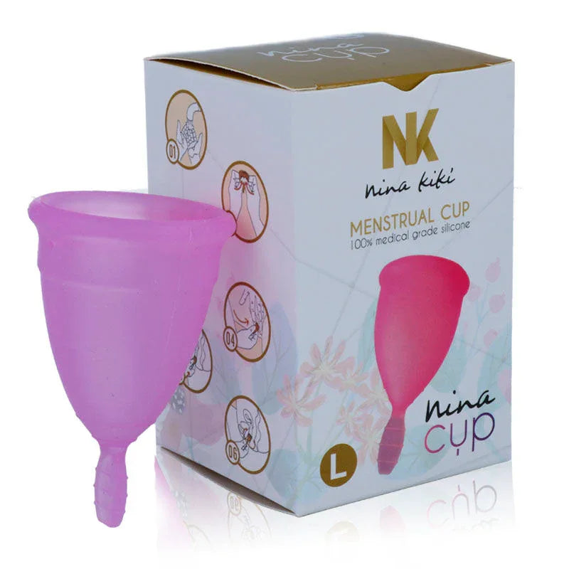 NINA KIKÍ - MENSTRUAL CUP LILA - GRÖSSE L - Vanelion Paradise