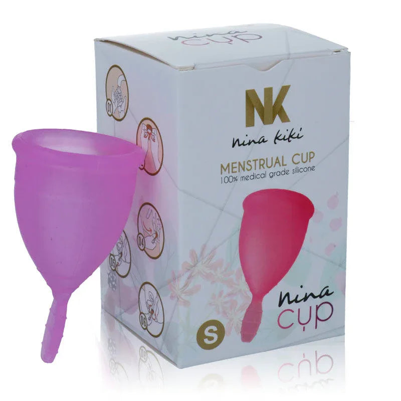NINA KIKÍ - MENSTRUAL CUP LILA - GRÖSSE S - Vanelion Paradise