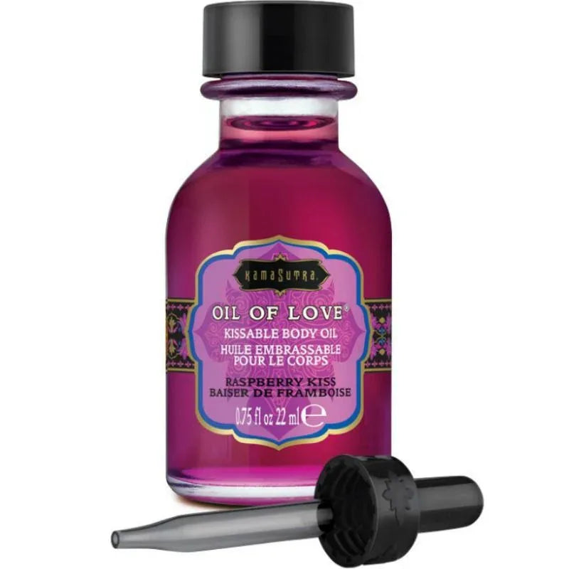 KAMASUTRA - SPEISEÖL - HIMBEERE 22 ML - Vanelion Paradise