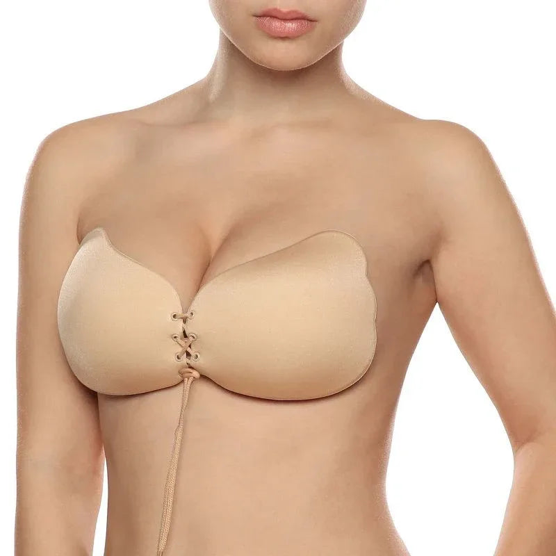 BYE-BRA - LACE-IT ENHANCEMENT PUSH-UP BEIGE CUP C - Vanelion Paradise
