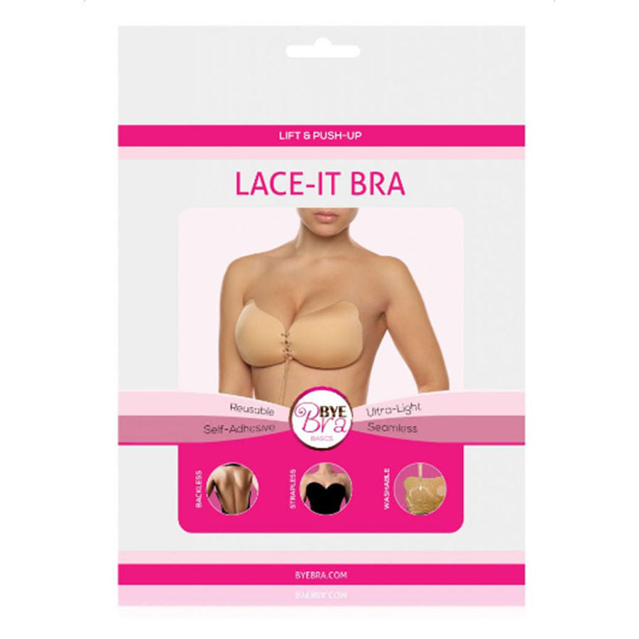 BYE-BRA - LACE-IT ENHANCEMENT PUSH-UP SCHWARZ CUP A