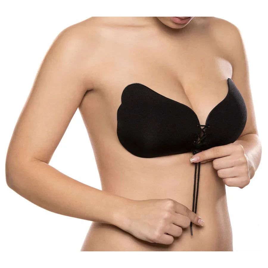 BYE-BRA - LACE-IT ENHANCEMENT PUSH-UP SCHWARZ CUP B - Vanelion Paradise