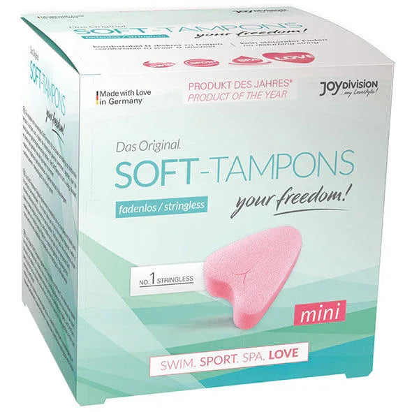 JOYDIVISION SOFT-TAMPONS - ORIGINAL WEICHE TAMPONS MINI 3 UDS - Vanelion Paradise